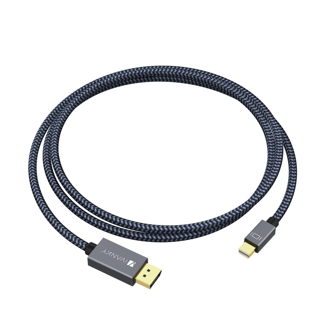 4K Mini DP to DP Cable - Braided