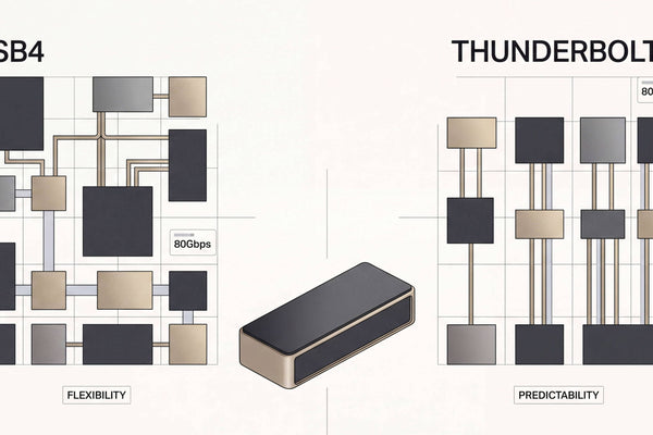 Thunderbolt 5 vs USB4: quale dock ti serve?