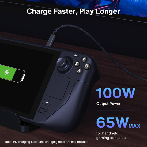 iVANKY Gaming Adapter Cable: Charge Faster, Play Longer for Uninterrupted Gaming