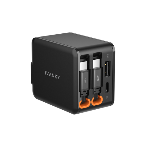 Cavo USB tipo C per caricabatteria da auto retrattile 4 IN 1 Cavo USB tipo C per caricabatteria da auto retrattile 4 IN 1