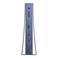 iVANKY FusionDock Pro 3 Thunderbolt 5 dock for MacBook, vertical design showing side ports including USB 10Gbps, SD card reader, Thunderbolt display output, and power button