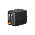 iVANKY retractable wall charger with built-in cables, a compact fast charging USB-C wall charger designed for travel and everyday use