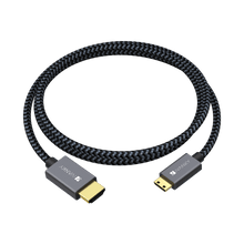 Load image into Gallery viewer, 4K Mini HDMI to HDMI Cable - Braided
