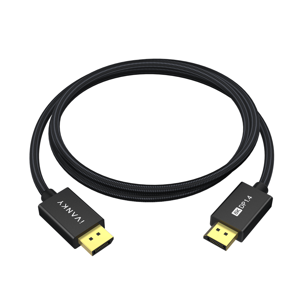 8K DisplayPort 1.4 Cable - Braided