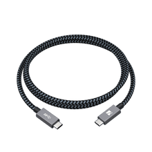 Cargar imagen en el visor de la Galería, USB 3.2 Gen x2 Type-C-Kabel – Geflochtenes Nylon – 100 W
