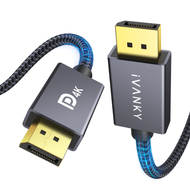 4K DisplayPort 1.2 Kabel - geflochten