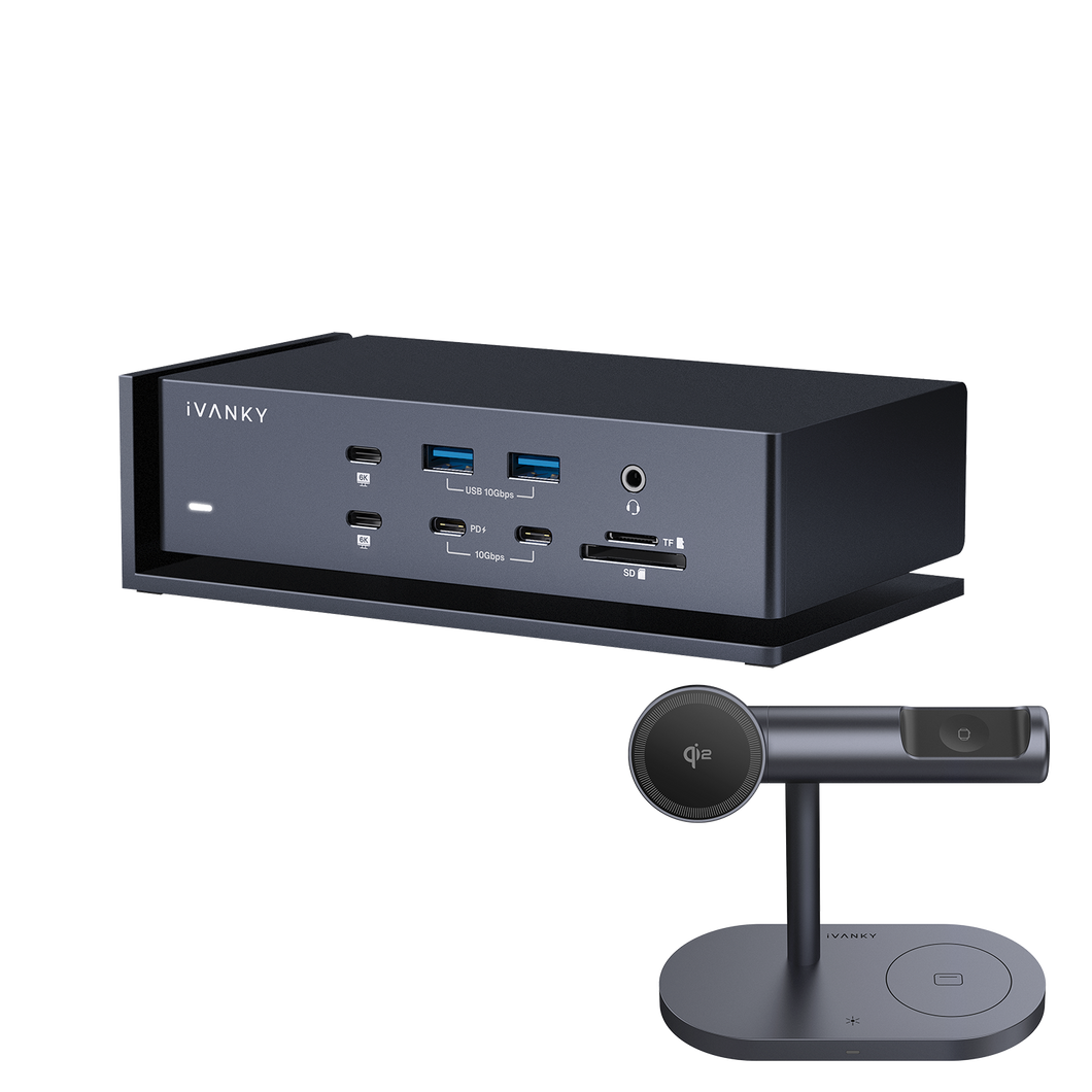 Offre groupée FusionDock Max 1 + support de charge sans fil 4-en-1