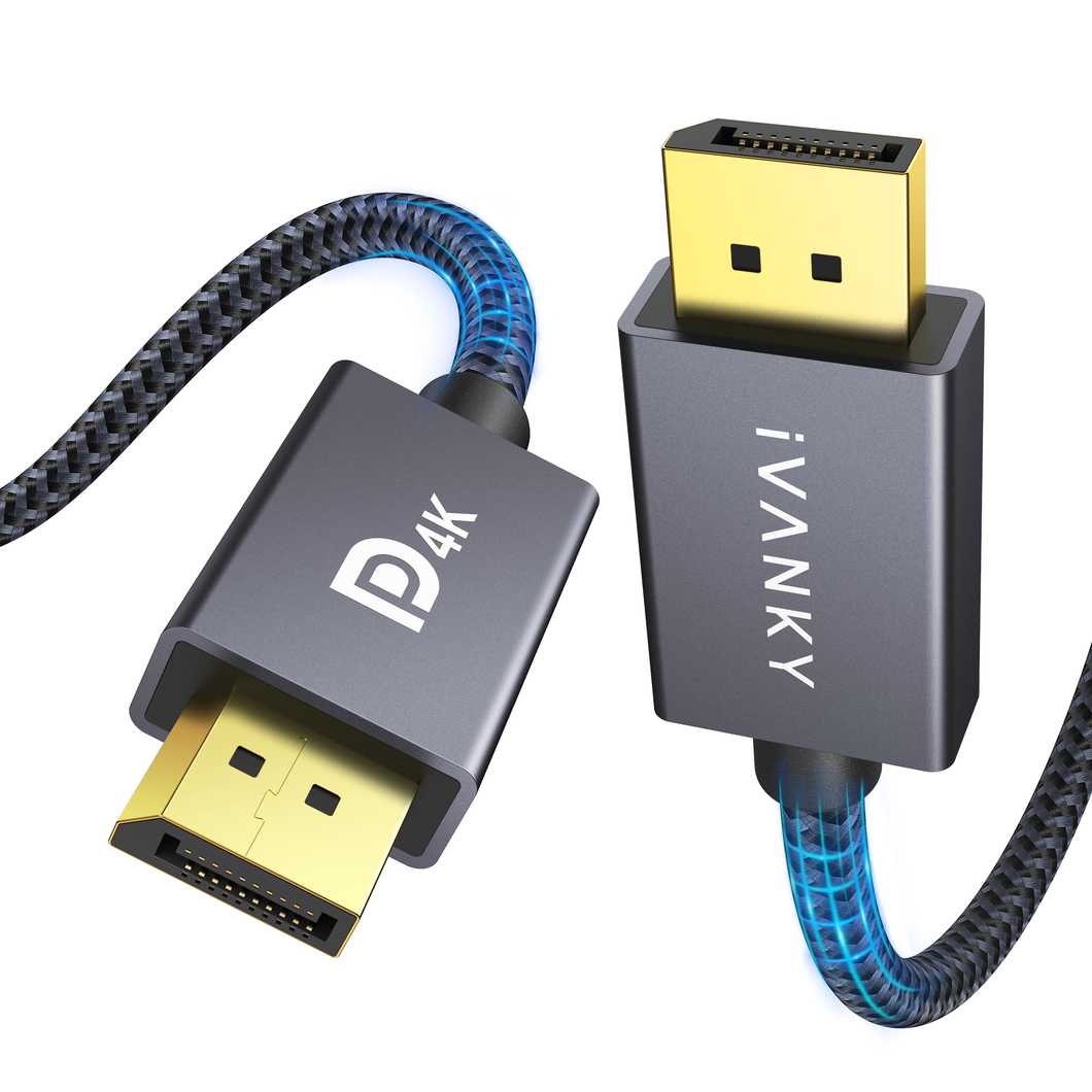 Cavo DisplayPort 1.2 4K - intrecciato
