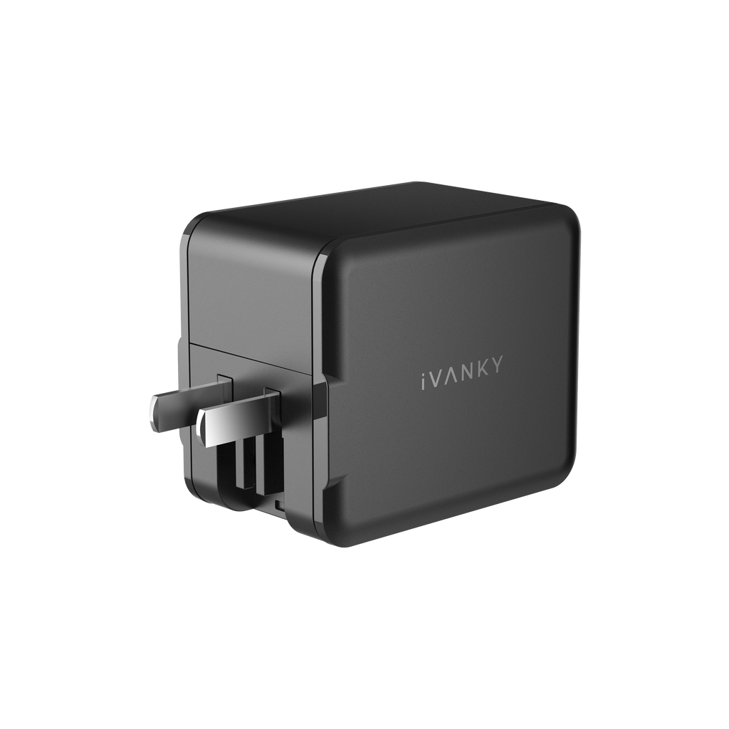 収納式壁面充電器